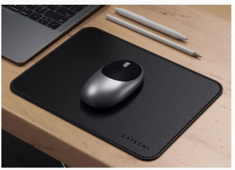 Коврик для мыши Satechi Eco Leather Mouse Pad 25x19см черный