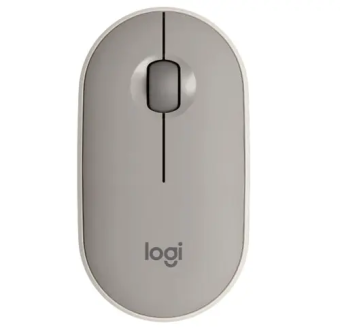 Мышь беспроводная Logitech M350 Bluetooth Pebble Grey