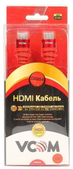 Кабель соединительный HDMI (m) < - > HDMI (m)  3.0м, ver 2.0, VCOM