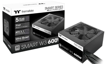 Блок питания .600W Thermaltake Smart W3 120mm 80+ Standart