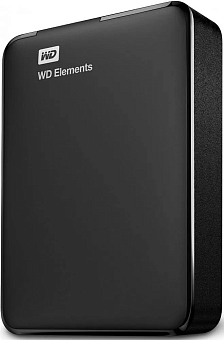 Внешний жесткий диск 4Tb WD Elements Portable 2.5" USB3.0 Black