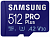 Карта памяти microSD 512Gb Samsung PRO Plus Class 10 A2 V30 UHS-I (U3) с SD адаптером