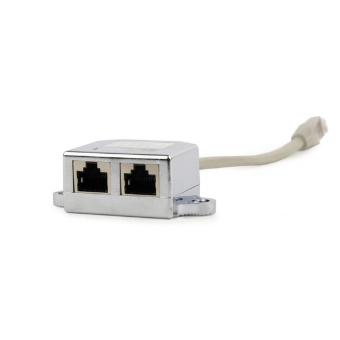 Сетевой разветвитель Cablexpert NCA-SP-02 RJ-45 (FTP*1 порт (разъем) - > 2*FTP порта (розетка)) - дл