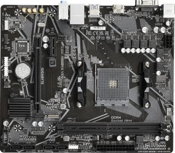 Материнская плата Socket AM4 Gigabyte A520M K (A520) 2*DDR4 HDMI mATX