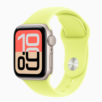 Смарт-часы Apple Watch SE 2025 44mm Sport Band Starlight