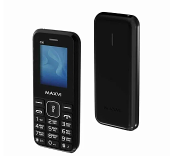 Мобильный телефон Maxvi C30 черный