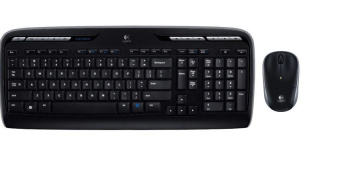 Комплект беспроводной (клавиатура+мышь) Logitech MK330 Wireless Combo USB Black
