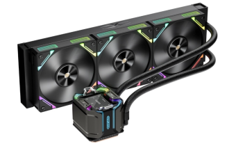 Система жидкостного охлаждения 1STPLAYER X-360-BK ARGB Display 1700/AM4 300W Black