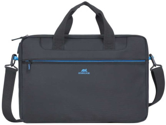 Сумка для ноутбука 15" Riva 8057 полиэстер, черная
