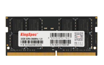 Модуль памяти SODIMM DDR4 32Gb PC4-21300 2666MHz KingSpec