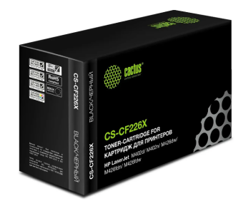 Картридж лазерный Cactus CS-CF226X для HP, 9000 стр. черный