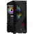 Корпус 1STPLAYER FIREROSE F3-A-BK-4F1 FRGB ATX чёрный