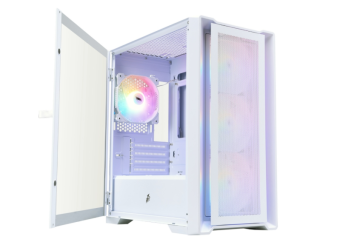 Корпус 1STPLAYER TRILOBITE T4 MESH FRGB белый