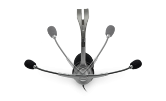 Наушники проводные Logitech H110 Stereo Headset jack 3.5мм 1.8м Black