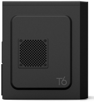 Корпус Zalman T6 (Minitower, 170x427x348мм, ATX, без БП) Black