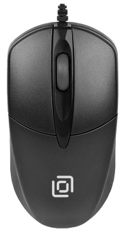 Мышь проводная Оклик 275M черный