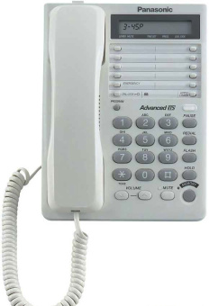 Телефон проводной Panasonic KX-TS 2362 RUW (белый)