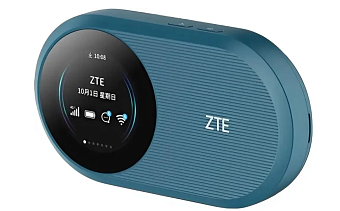 Модем 3G/4G ZTE U10s Pro USB Wi-Fi Router внешний темно-синий