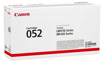 Картридж лазерный Canon 052 для MF421dw/MF426dw/MF428x/MF429x, черный