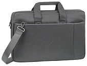 Сумка для ноутбука 17" Riva 8251 полиэстер, серый