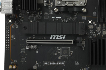 Материнская плата Socket AM5 MSI PRO B650-S WIFI (B650) 4*DDR5 HDMI DP ATX
