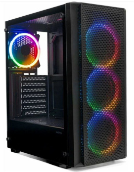 Корпус XASTRA A311 FRGB ATX чёрный