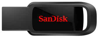 Флешка 64Gb SanDisk Cruzer Spark USB2.0 Black-Red