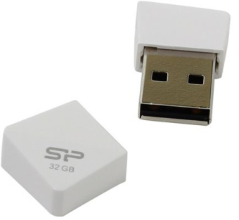 Флешка 32Gb Silicon Power Touch T08 USB White