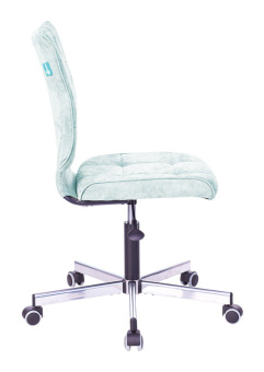 Кресло Бюрократ CH-330M (ткань, без мех. качания, крест. металл, до 120 кг) Серый