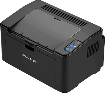 Принтер Pantum P2500NW (A4, черно-белая, 22 стр/мин, USB, LAN, Wi-Fi) черный