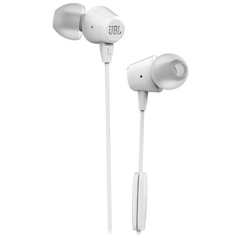 Наушники проводные JBL C50HI jack 3.5mm White