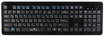 Клавиатура беспроводная Oklick 870S Slim Black