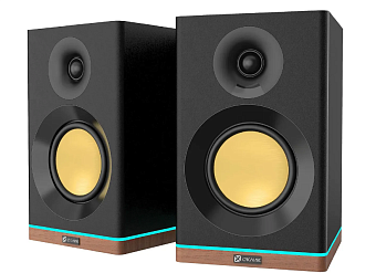 Акустическая система OKLICK OK-605A (2.0, 60Вт, Bluetooth, USB, ПДУ) черный