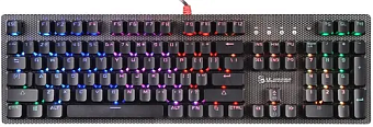 Клавиатура проводная A4Tech Bloody B810R NetBee Rainbow Led черный