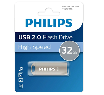 Флешка 32Gb PHILIPS IRON 2.0 USB 2.0