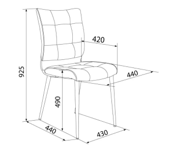 Кресло Бюрократ CH-K10 песочный Light 21 металл черный на ножках (