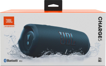 Портативная акустика JBL Charge 5 синий