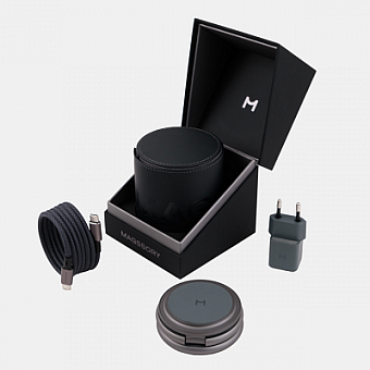Беспроводное зарядное устройство Magssory Disc Signature Edition 3 в 1 для Samsung Midnight