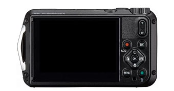 Цифровая фотокамера Pentax WG-8 GPS черно-зеленый