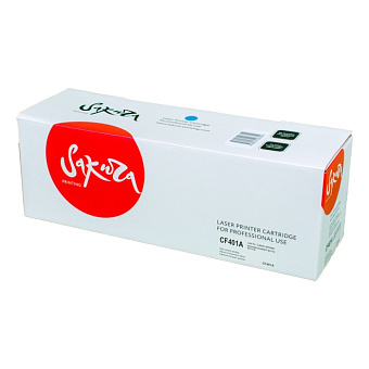 Картридж лазерный Sakura  SACF401A (CF401A) для HP Color LaserJet Pro M252n, M252dn, MFP277dw, 277n, синий