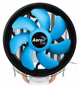 Кулер для процессора Aerocool Verkho 2 Plus 4-pin, 120 мм, 1200/1151/AM4, 115W