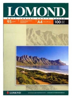 Бумага Lomond [A4] матовая,  95гр/м2, 100л