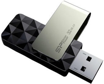 Флешка 32Gb Silicon Power Blaze B30 USB 3.0 black