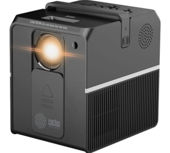 Проектор Cactus PRC.04 (LCD 1920x1080 USB HDMI WiFi Bluetooth) Black