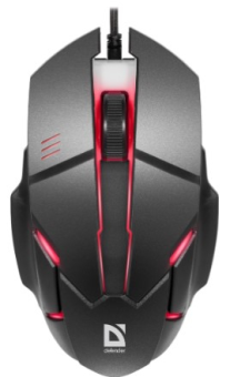 Мышь проводная Defender Host MB-982 7цветов 1000dpi Black