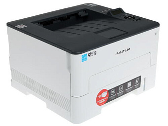 Принтер Pantum P3010DW (A4, ч/б, 30 стр/мин, дуплекс, USB, LAN, WiFi) белый