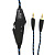 Наушники проводные Gembird MHS-G55 Gaming (мониторные, 20 - 20 000 Гц, 96 дБ) black-blue