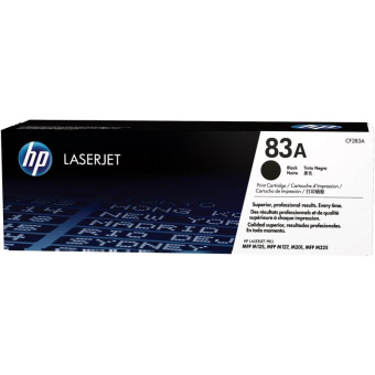 Картридж лазерный HP 83А (CF283A) для HP Pro M125/127/201/MFP M225, 1500 стр. черный