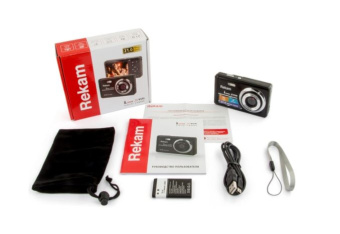 Цифровая фотокамера Rekam iLook S990i SDHC, USB, черный