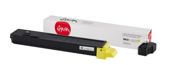 Картридж лазерный Sakura SATK8115Y (TK8115Y) для Kyocera Mita M8124cidn/M8130cidn, желтый, 6000 к.